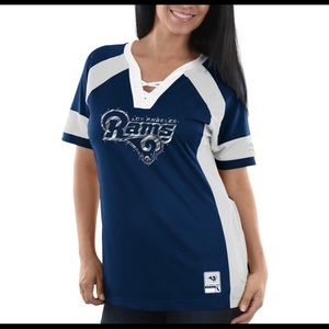 Los Angeles Rams Majestic NFL Women's T - Shirt